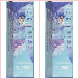 100% Authentic Pulp Riot Clouded blue hair color hair Dye